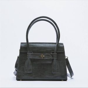 Zara croc bag